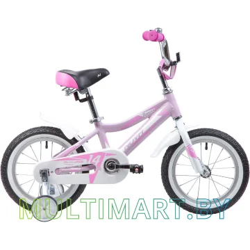 Детский велосипед Novatrack Novara 145ANOVARA.PN9 (розовый/белый, 2019)